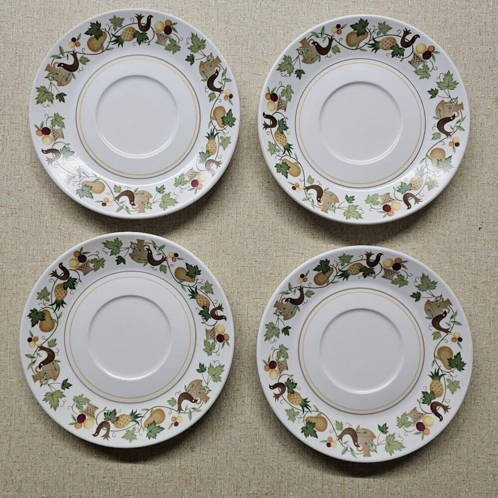 Noritake Progression Japan Homecoming Saucers Lot of 12 Discontinued